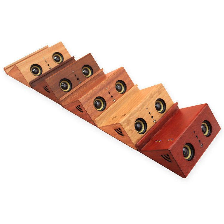 Wooden Home Speaker - Retro Mini Sound System Gadgets and Gizmos