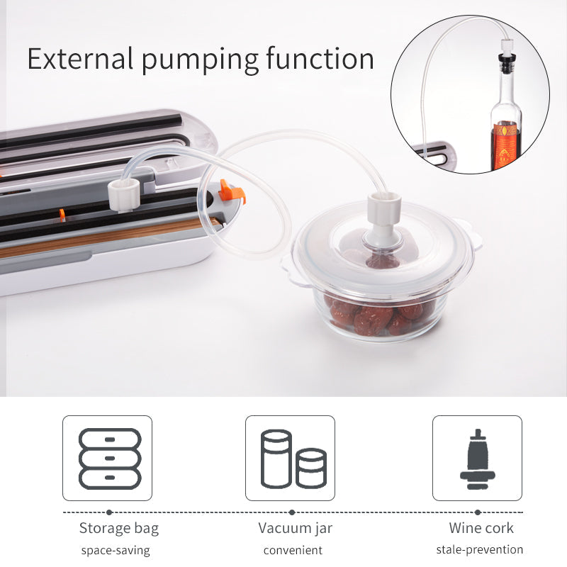 Home Vacuum Sealer Automatic Food Packaging Machine Gadgets and Gizmos