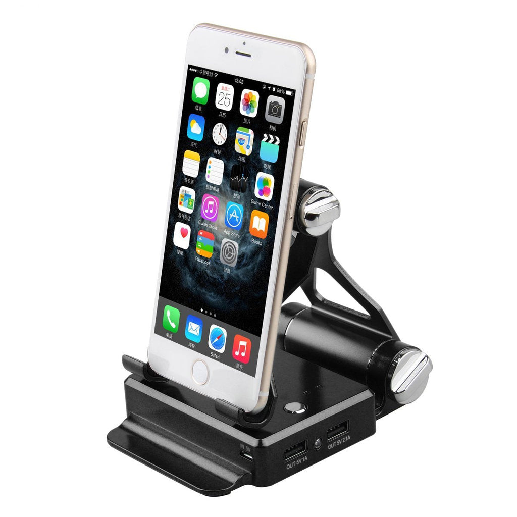 Podium Style Stand With Extended Battery Up To 200% For iPad, iPhone And Other Smart Gadgets Gadgets and Gizmos