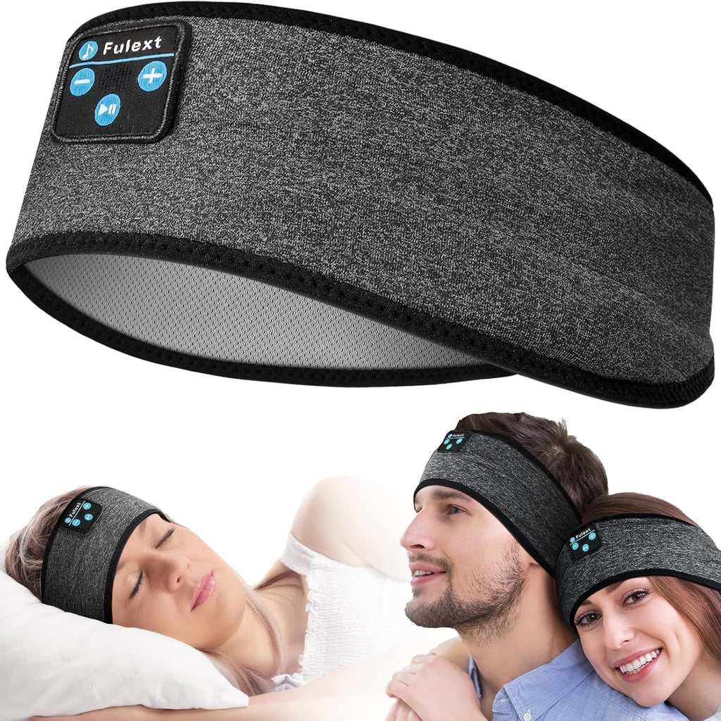 Fulext Sleep Headphones - Headband Headphones - Sleeping Headphones Bluetooth Headband for Side Sleeper Music Headphone Band Wireless Eye Mask Tech Gadgets Gifts for Women Men Gadgets and Gizmos