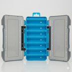 Durable Dual-Sided Fishing Tackle Box Gadgets and Gizmos