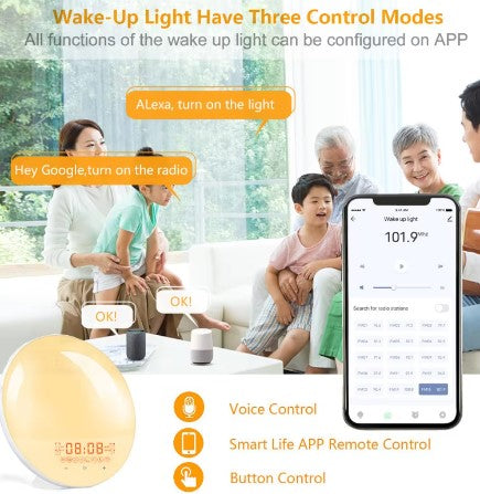Smart Sunrise Wake-Up Light
