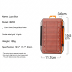 Durable Dual-Sided Fishing Tackle Box Gadgets and Gizmos