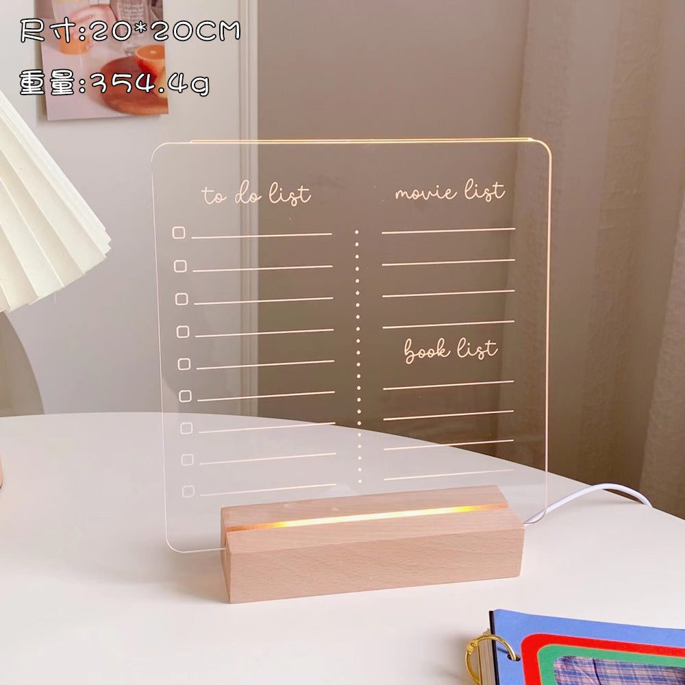 GlowWrite Erasable LED Memo Gadgets and Gizmos